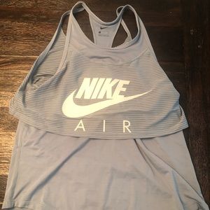 Grey Nike tank